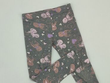 eleganckie spodnie z wysokim stanem zara: Leggings for kids, 3-4 years, 98/104, condition - Good