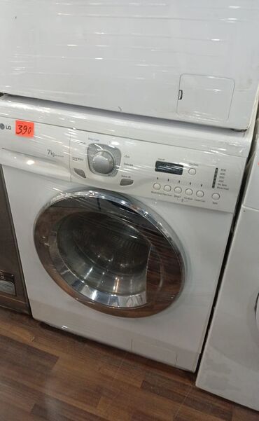 buz lazer: Paltaryuyan maşın LG, 7 kq, İşlənmiş, Avtomat, Qurutma var, Kredit var, Ödənişli çatdırılma