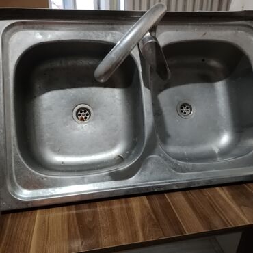 ванна на ножках: Düzbucaqlı Mətbəx çanağı, Şkafsız, Paslanmaz polad