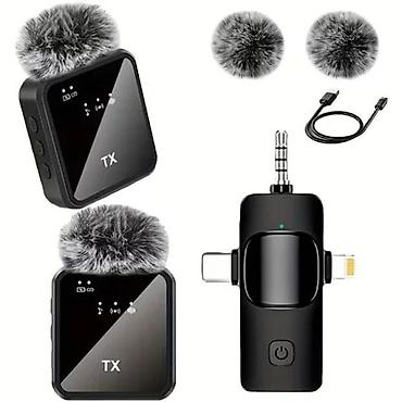 Mikrofoni: Univerzalni bežični lavalier mikrofonski sistem 3 u 1 T-16. Bežični — 6