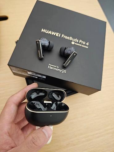 Qulaqcıqlar: İşlənmiş Simsiz (Bluetooth) Qulaqcıqlar, Huawei, rəng - Qara — 1