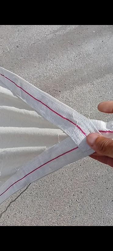 tekstil stul uzlukleri: Palatka Tenti Ağ qalın rəngdir Uzunluğu 20 metr eni 7 metr İlgeylerin — 4
