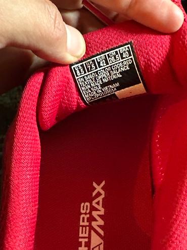 часы coros: Мужские кроссовки, 42, Skechers, Новый, цвет - Красный, Платная доставка — 3
