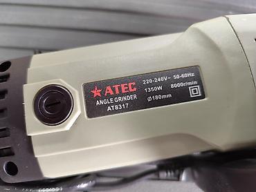 atec: Угловая шлифмашина (болгарка) ATEC AT8317 - Питание: 220–240 В, 50–60 — 3