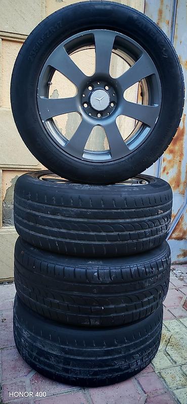 opel astra j disk: 4 ədəd yüngül lehimli disk və təkər komplekti - Disklər: 5 boltlu, 10 — 1