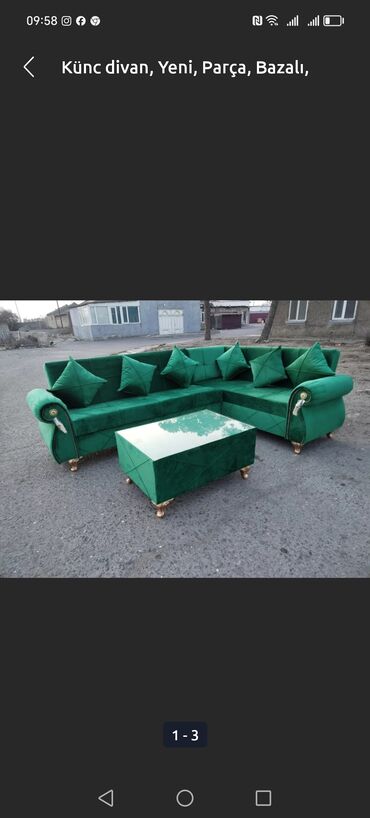 Divanlar: Künc divan, Yeni, Açılmayan, Bazalı, Parça, Şəhərdaxili pulsuz çatdırılma -da lalafo.az — 12 Divanlar: Künc divan, Yeni, Açılmayan, Bazalı, Parça, Şəhərdaxili pulsuz çatdırılma — 12