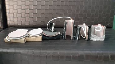 Pres aparatları: Səliqəli istifadə olunub. Fincanlara idman papaqlarına t-shirtlərə — 19