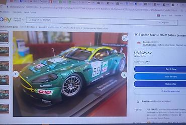 Avtomobil modelləri: Коллекционная модель Aston Martin DBR9 No59 24h LeMans 2005 Pilots — 8