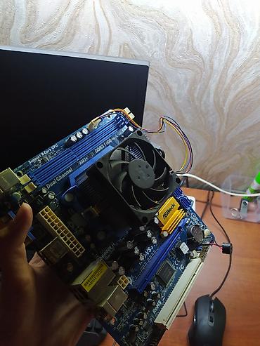 komputer desti: ASRock ana plata + CPU soyuducu Xüsusiyyətlər: - Model: ASRock (şin — 1