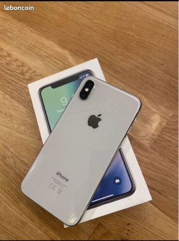 IPhone X, 64 ГБ, White Titanium, Face ID