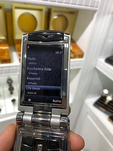 işdənmiş telefonlar: Vertu Ayxta Ceramika Ideal Veziyyetdedi Hec Bir prablemi yoxdu — 7