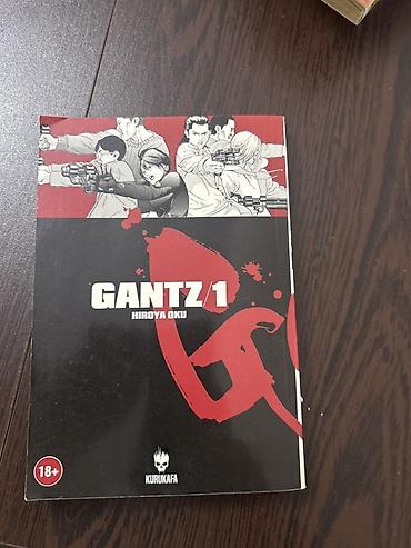 Komikslər, manqa: Məhsul: GANTZ, Cild 1 – Hiroya Oku (manga) Nəşriyyat: Kurukafa — 1