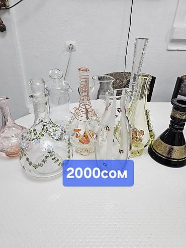 стеклянные вазы для декора: Вазы — 2