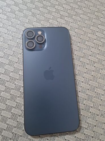 işlənmiş iphone kreditlə: IPhone 12 Pro Max, 128 GB, Mavi, Face ID