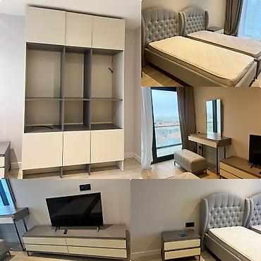 Oğlan və qız üçün, İşlənmiş, Təknəfərlik çarpayı, Yazı masası, Dolab, Tumba