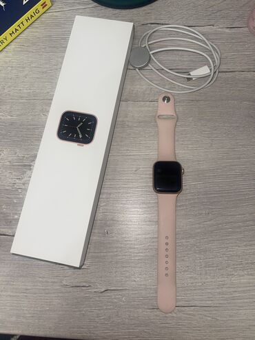 куллер телефон: Apple Watch 6 розовый, 40 mm. Б/у, состояние хорошее. 32GB