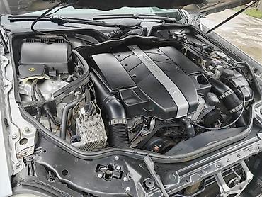w211 duman: Mercedes-Benz E-Class (W211) sedan - Kuzov: 4 qapılı sedan, gümüşü — 5