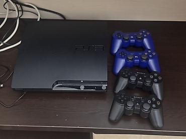 ps 3 cd: PlayStation 3 (PS3) Slim oyun konsolu seti - Televizrla birlikde — 2