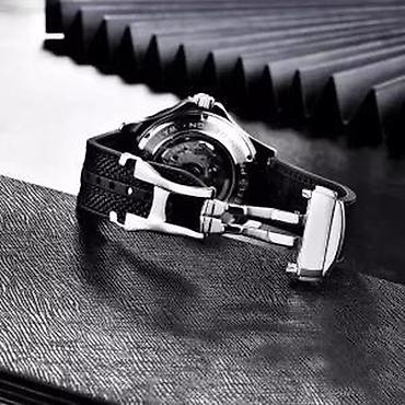 Ručni satovi: PAGANI DESIGN PD-1685 - 42mm - Bela - Omega Homage Potpuno nov muški — 5