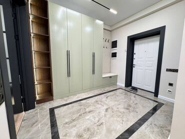 квартира за 10 тысяч в месяц: 3 бөлмө, 107 кв. м, Элитка, 11 кабат, Дизайнердик ремонт