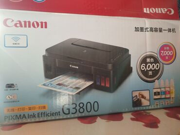 ноутбук thinkpad: МФУ Canon PIXMA Ink Efficient G3800 с системой непрерывной подачи
