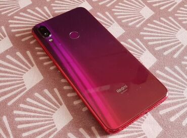 самый красивый номер телефона: Xiaomi, Redmi Note 7, Б/у, 64 ГБ, цвет - Красный, 2 SIM