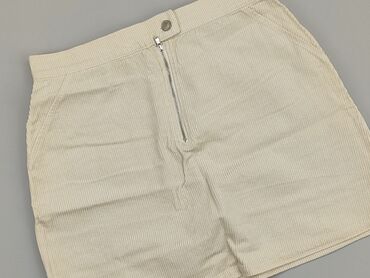 plisowane spódnice beżowa: Skirt, Denim Co, XL (EU 42), condition - Perfect