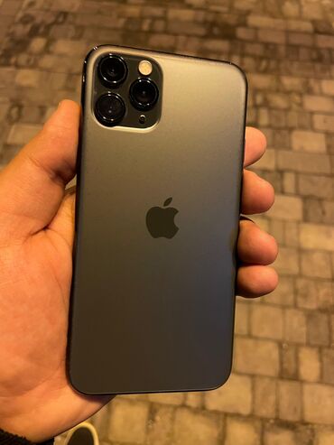 telfolar: IPhone 11 Pro, 64 GB, Space Gray, Simsiz şarj, Face ID, Sənədlərlə