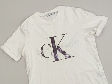 t shirty tommy hilfiger basic: Calvin Klein Jeans, T-shirt damski, rozmiar S