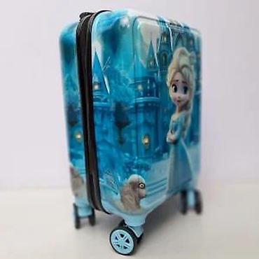 Rančevi, torbe i koferi: Dečiji kofer na točkiće – motiv ledene princeze - Tvrda školjka sa — 27