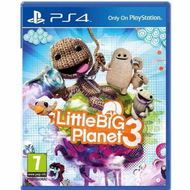 игры на плейстейшн 3: Оригинальный диск!!! LittleBigPlanet 3. Хиты PlayStation (PS4) - это