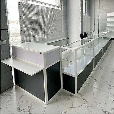 Стеллажи: Прилавок витрина, витрина стеклянная, торговые витрины металлические — 2