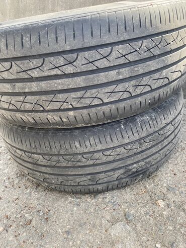 Шины: Шины 215 / 55 / R 17, Лето, Б/у, Пара, Легковые, Корея, Hankook