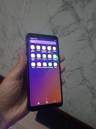galaxy folder: Samsung Galaxy A7 2018, Б/у, 64 ГБ, цвет - Черный, 2 SIM — 3