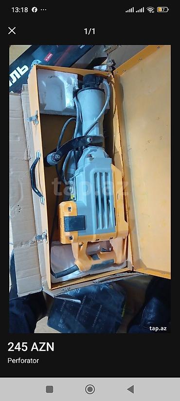 Perforator – 245 AZN Güclü elektrikli perforator. Betonda, daşda və