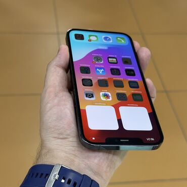 Apple iPhone: IPhone 12 Pro Max, Б/у, 128 ГБ, Синий, 96 % — 10