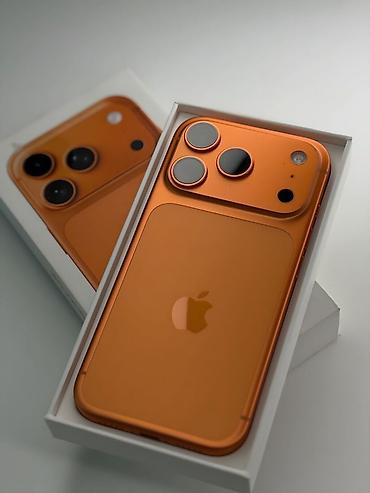 Apple iPhone: IPhone 17 Pro Max, Новый, 256 ГБ, Оранжевый, Коробка, 92 % — 1
