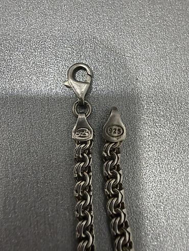 buji: 925 gümüş zəncir - Material: 925 ayarlı gümüş (ştemp “925” ilə) - — 2