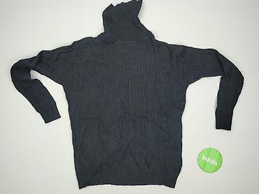 sweter asymetryczny: Yessica, Golf damski, rozmiar XL — 2