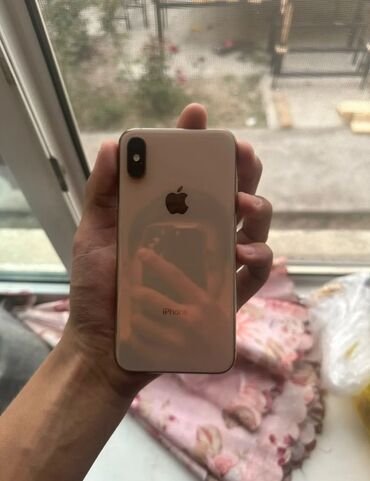 core i5 ноутбук цена в бишкеке: IPhone Xs, Колдонулган, 256 ГБ, Алтын, Заряддоочу түзүлүш, Каптама, 100 %