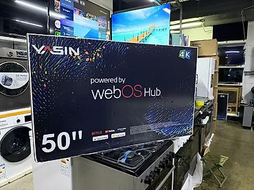50: Смарт‑телевизор VASIN 50" - Диагональ 50 дюймов - Разрешение 4K Ultra — 1