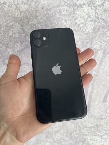 apple 11: IPhone 11, Б/у, 128 ГБ, Черный, 74 %