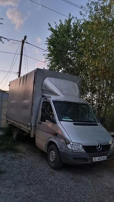 sprinter 412: Грузоперевозки тентованным Mercedes-Benz Sprinter обиом 2.7 - Тип — 3
