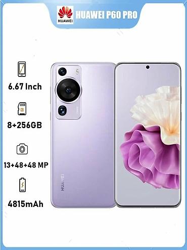 телефон ацфон: Huawei P60 Pro, Б/у, 256 ГБ, цвет - Белый — 4