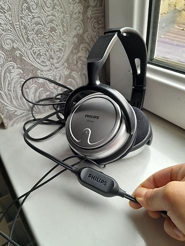 philips qulaqlıq: Satılır: Philips TV və kompüter üçün qulaqlıq (6 metr kabel) 90manata — 1