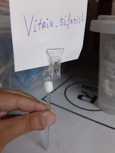 Vitrin üçün aksesuarlar: Qiymət tutacaqlar İhtesalat russiya və türkiya Satış olunur — 4