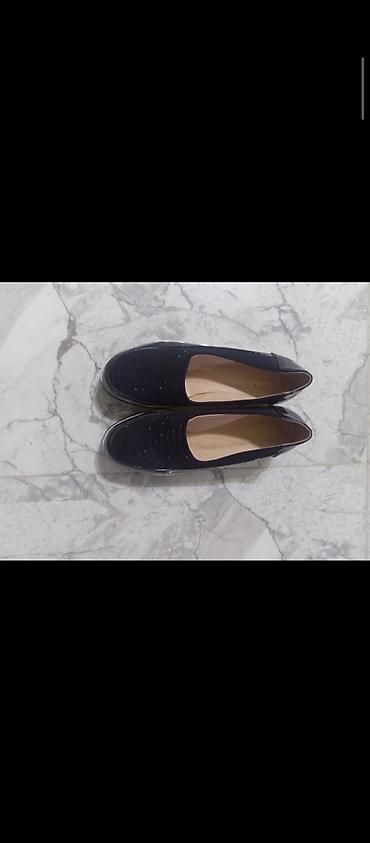 lak ayaqqabılar: Qadın ayaqqabısı – slip-on model - Rəng: qara (üzərində incə — 3