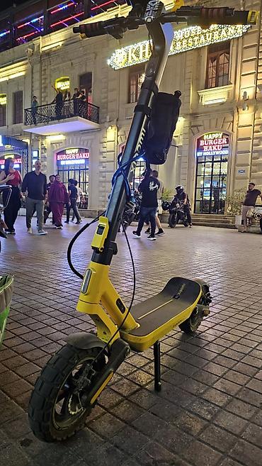 Электротранспорт: Elektrik skuter – Xiaomi 6 uktra(sarı-qara) Xüsusiyyətlər: Sürətli — 3