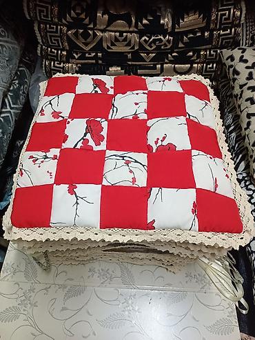 Подушки: Отургуч үчүн жумшак төшөкчө (Сидушка) ​ ​Дизайны: Классикалык "шахмат" — 7