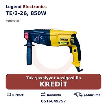 perfarator: Elan başlığı: Perforator TE/2-26, 850W Elan mətni: Perforator — 1